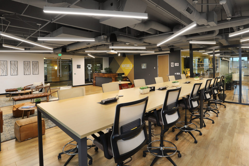 Venture X Denver shared workspace