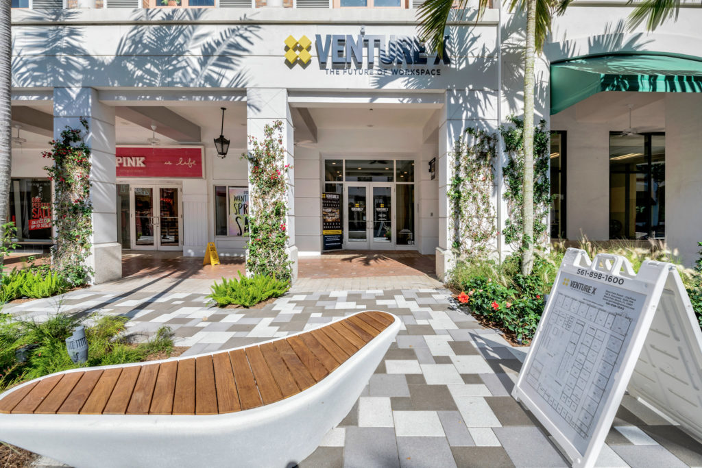 Exterior of Venture X location in West Palm Beach