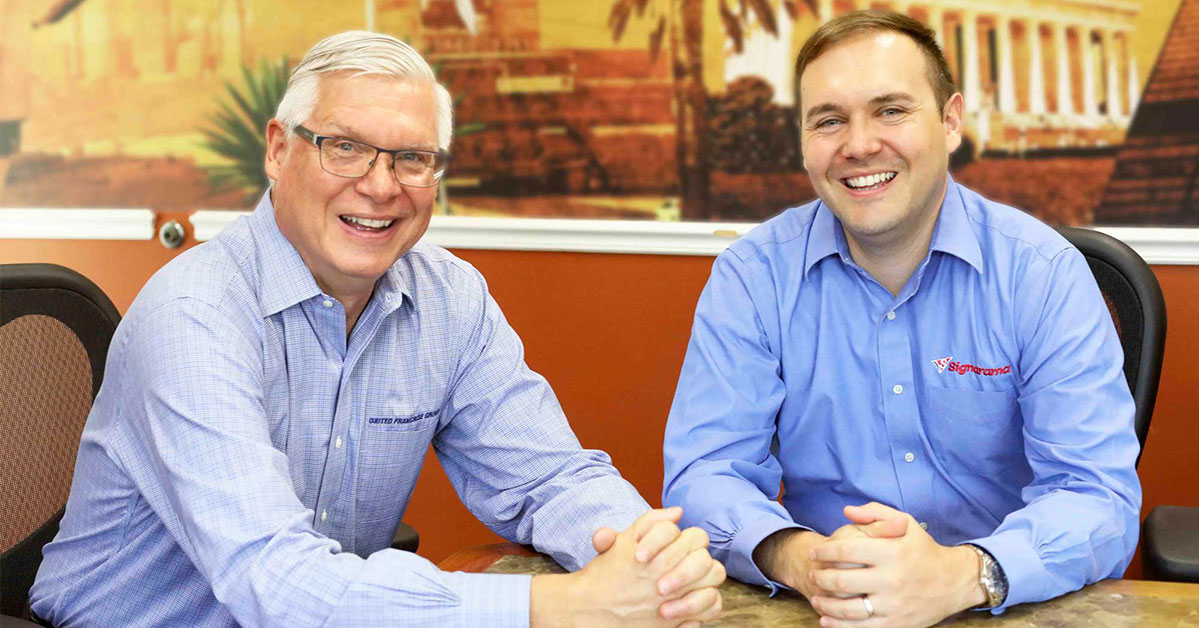 Ray and AJ Titus of United Franchise Group